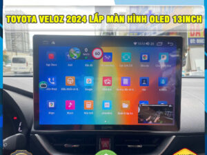 Toyota Veloz 2024 lên màn hình Oled 13 inch Thanh Bình Auto