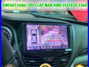 VinFast Fadil 2021 lắp màn hình Zestech E360 Thanh Bình Auto