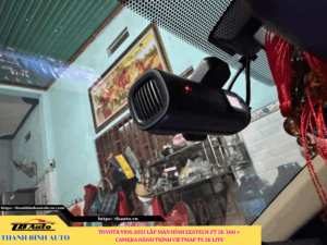 Toyota Vios 2021 lên màn hình Zestech ZT 2K 360 + Camera hành trình VietMap TS 2K Lite Thanh Bình Auto