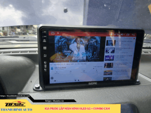 Kia Pride lắp màn hình Oled A5 + Combo Cam 2 Kia Pride lắp màn hình Oled A5 + Combo Cam Thanh Bình Auto
