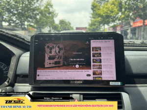 Mitsubishi Xpander 2024 gắn màn hình Zestech Z18 360 Thanh Bình Auto