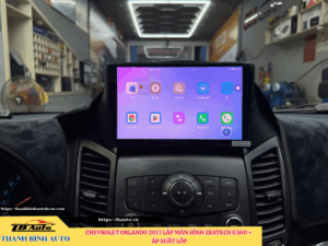 Chevrolet Orlando 2017 lên màn hình Zestech E360 + Cảm biến áp suất lốp Thanh Bình Auto