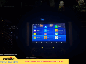 Toyota Innova 2016 lắp màn hình Zestech ZT 2K 360 Thanh Bình Auto