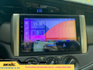 Toyota Innova gắn màn hình Oled X4 + Camera hành trình Thanh Bình Auto