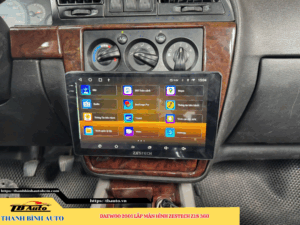 Daewoo 2001 gắn màn hình Zestech Z18 360 Thanh Bình Auto