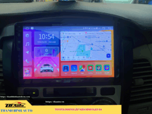 Toyota Innova lên màn hình Oled X4 2 Toyota Innova lên màn hình Oled X4 Thanh Bình Auto