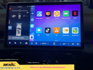 VinFast VF8 lắp Android Box Zestech DX14 Plus Thanh Bình Auto
