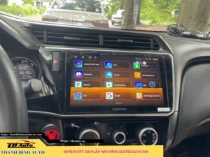 Honda City 2018 lắp màn hình Zestech Z18 360 2 Honda City 2018 lắp màn hình Zestech Z18 360 Thanh Bình Auto