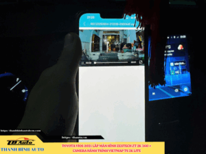 Toyota Vios 2021 lên màn hình Zestech ZT 2K 360 + Camera hành trình VietMap TS 2K Lite Thanh Bình Auto