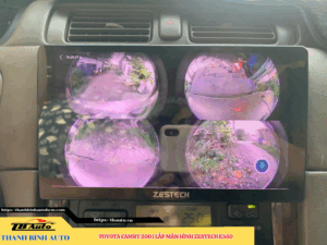 Toyota Camry 2001 lắp màn hình Zestech E360 10 Toyota Camry 2001 lắp màn hình Zestech E360 Thanh Bình Auto