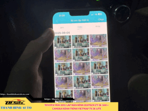 Toyota Vios 2021 lên màn hình Zestech ZT 2K 360 + Camera hành trình VietMap TS 2K Lite Thanh Bình Auto