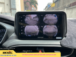 Hyundai SantaFe 2020 lên màn hình Zestech Z18 360 8 Hyundai SantaFe 2020 lên màn hình Zestech Z18 360 Thanh Bình Auto