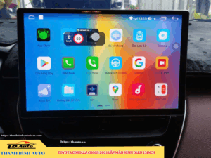 Toyota Corolla Cross 2021 lên màn hình Oled 13 inch 1 Toyota Corolla Cross 2021 lên màn hình Oled 13 inch Thanh Bình Auto
