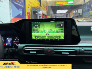 Hyundai Stargazer lên màn hình Zestech S100J + Combo Cam 1 Hyundai Stargazer lên màn hình Zestech S100J + Combo Cam Thanh Bình Auto