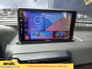 Kia Pride lắp màn hình Oled A5 + Combo Cam 1 Kia Pride lắp màn hình Oled A5 + Combo Cam Thanh Bình Auto