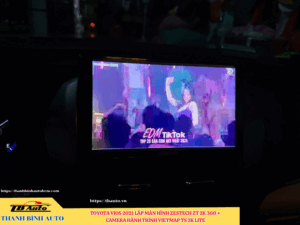 Toyota Vios 2021 lên màn hình Zestech ZT 2K 360 + Camera hành trình VietMap TS 2K Lite Thanh Bình Auto