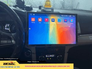 Toyota Rush 2020 lắp màn hình Oled 13 inch Cam 360 Thanh Bình Auto