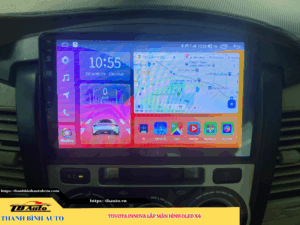 Toyota Innova lên màn hình Oled X4 6 Toyota Innova lên màn hình Oled X4 Thanh Bình Auto