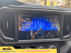 Xe tải van Tera V8 lắp màn hình Zestech E360 Thanh Bình Auto