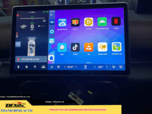 VinFast VF8 lắp Android Box Zestech DX14 Plus Thanh Bình Auto