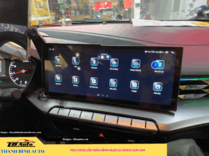 MG5 2024 gắn màn hình Oled 12.3 inch Cam 360 Thanh Bình Auto