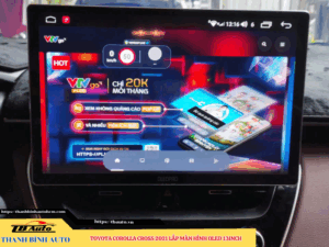 Toyota Corolla Cross 2021 lên màn hình Oled 13 inch 3 Toyota Corolla Cross 2021 lên màn hình Oled 13 inch Thanh Bình Auto