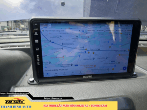Kia Pride lắp màn hình Oled A5 + Combo Cam 3 Kia Pride lắp màn hình Oled A5 + Combo Cam Thanh Bình Auto