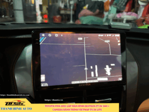 Toyota Vios 2021 lên màn hình Zestech ZT 2K 360 + Camera hành trình VietMap TS 2K Lite Thanh Bình Auto