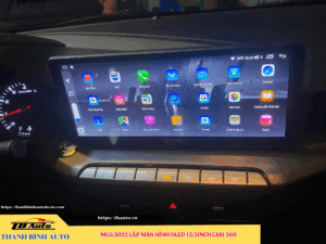 MG5 2022 lắp màn hình Oled 12.3 inch Cam 360 Thanh Bình Auto