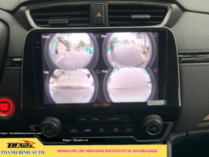Honda CRV gắn màn hình Zestech ZT 2K 360 Bản Base Thanh Bình Auto