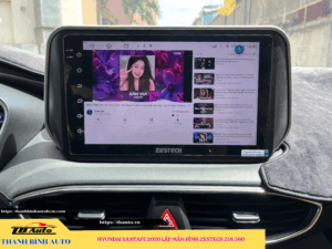 Hyundai SantaFe 2020 lên màn hình Zestech Z18 360 3 Hyundai SantaFe 2020 lên màn hình Zestech Z18 360 Thanh Bình Auto