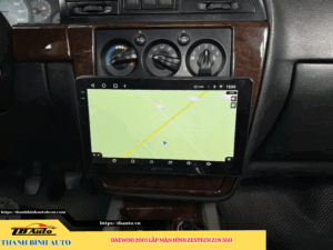 Daewoo 2001 gắn màn hình Zestech Z18 360 Thanh Bình Auto