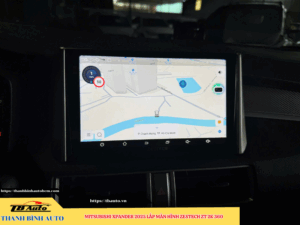 Mitsubishi Xpander 2025 lắp màn hình Zestech ZT 2K 360 Thanh Bình Auto