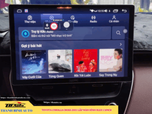 Toyota Corolla Cross 2021 lên màn hình Oled 13 inch 4 Toyota Corolla Cross 2021 lên màn hình Oled 13 inch Thanh Bình Auto