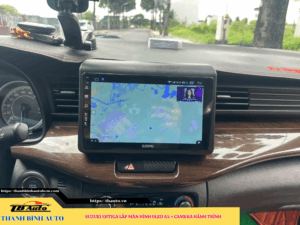 Suzuki Ertiga lên màn hình Oled A5 + Camera hành trình 4 Suzuki Ertiga lên màn hình Oled A5 + Camera hành trình Thanh Bình Auto