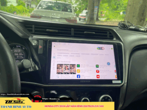 Honda City 2018 lắp màn hình Zestech Z18 360 4 Honda City 2018 lắp màn hình Zestech Z18 360 Thanh Bình Auto