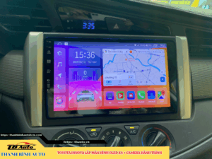 Toyota Innova gắn màn hình Oled X4 + Camera hành trình Thanh Bình Auto