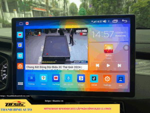 Mitsubishi Xpander 2021 lên màn hình Oled 13.1 inch Thanh Bình Auto