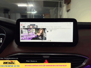 Hyundai Santafe 2021 gắn Android Box Vietmap BS10 3 Hyundai Santafe 2021 gắn Android Box Vietmap BS10 Thanh Bình Auto