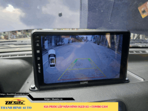 Kia Pride lắp màn hình Oled A5 + Combo Cam 5 Kia Pride lắp màn hình Oled A5 + Combo Cam Thanh Bình Auto