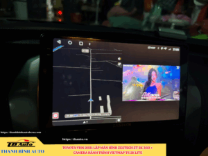 Toyota Vios 2021 lên màn hình Zestech ZT 2K 360 + Camera hành trình VietMap TS 2K Lite Thanh Bình Auto