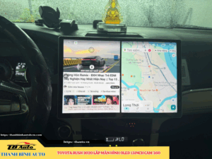 Toyota Rush 2020 lắp màn hình Oled 13 inch Cam 360 Thanh Bình Auto