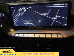 MG5 2022 lắp màn hình Oled 12.3 inch Cam 360 Thanh Bình Auto