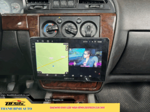 Daewoo 2001 gắn màn hình Zestech Z18 360 Thanh Bình Auto