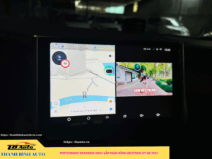 Mitsubishi Xpander 2025 lắp màn hình Zestech ZT 2K 360 Thanh Bình Auto