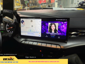 MG5 2024 gắn màn hình Oled 12.3 inch Cam 360 Thanh Bình Auto