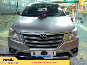 Toyota Innova lên màn hình Oled X4 1 Toyota Innova lên màn hình Oled X4 Thanh Bình Auto