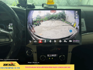 Toyota Rush 2020 lắp màn hình Oled 13 inch Cam 360 Thanh Bình Auto