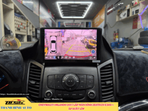Chevrolet Orlando 2017 lên màn hình Zestech E360 + Cảm biến áp suất lốp Thanh Bình Auto