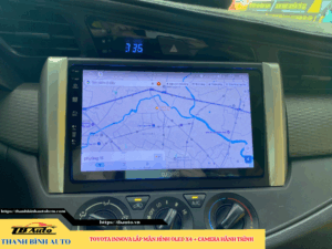 Toyota Innova gắn màn hình Oled X4 + Camera hành trình Thanh Bình Auto